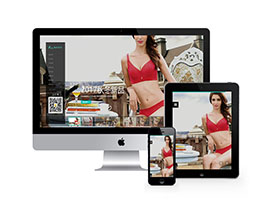 內(nèi)衣服飾服裝類網(wǎng)站織夢(mèng)模板(自適應(yīng)手機(jī)端)