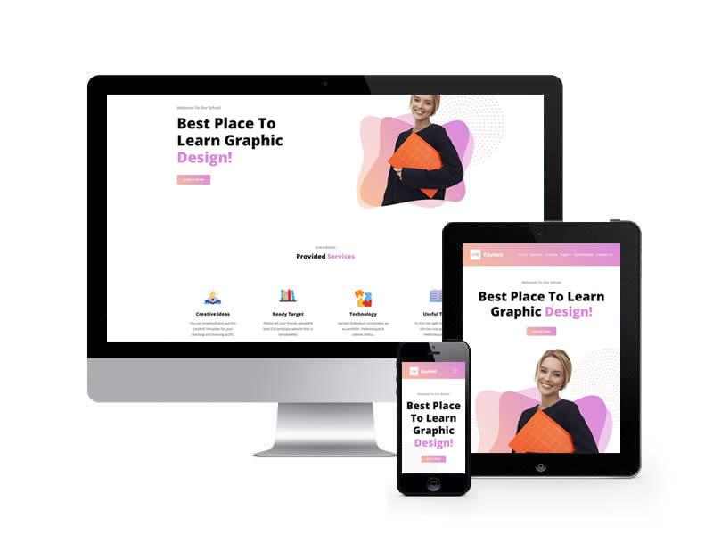 教育培訓(xùn)類網(wǎng)站HTML靜態(tài)模板