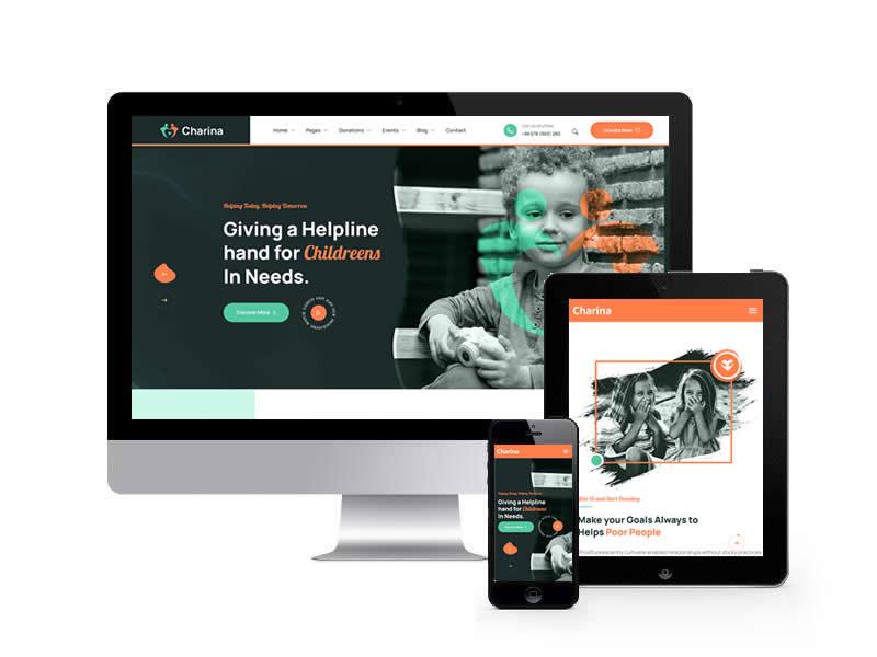 公益慈善類(lèi)網(wǎng)站HTML靜態(tài)模板