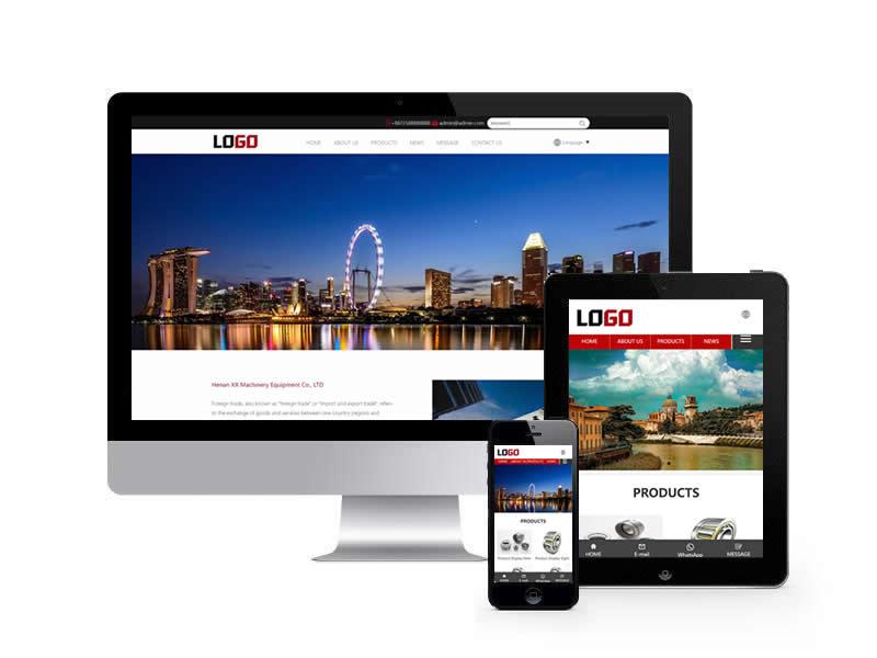 多語言外貿(mào)類網(wǎng)站pbootcms模板(帶手機(jī)端)